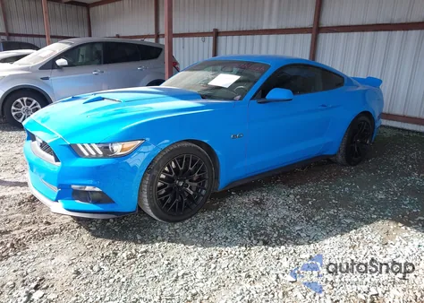 2017 Ford Mustang Gt z USA, uszkodzony, nr VIN 1FA6P8CF0H5271441